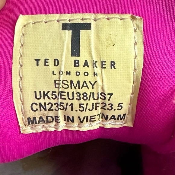 Ted Baker London Esmay Fashion Sneakers sz 7​​ - Picture 3 of 15